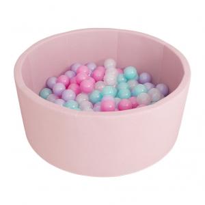 Сухой бассейн с шариками «Airpool» 150 шариков (розовый)