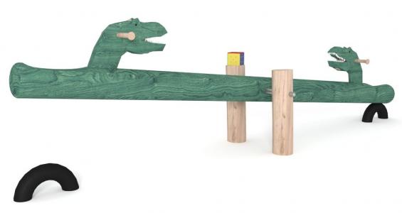 Качеля-балансир Динозавры
